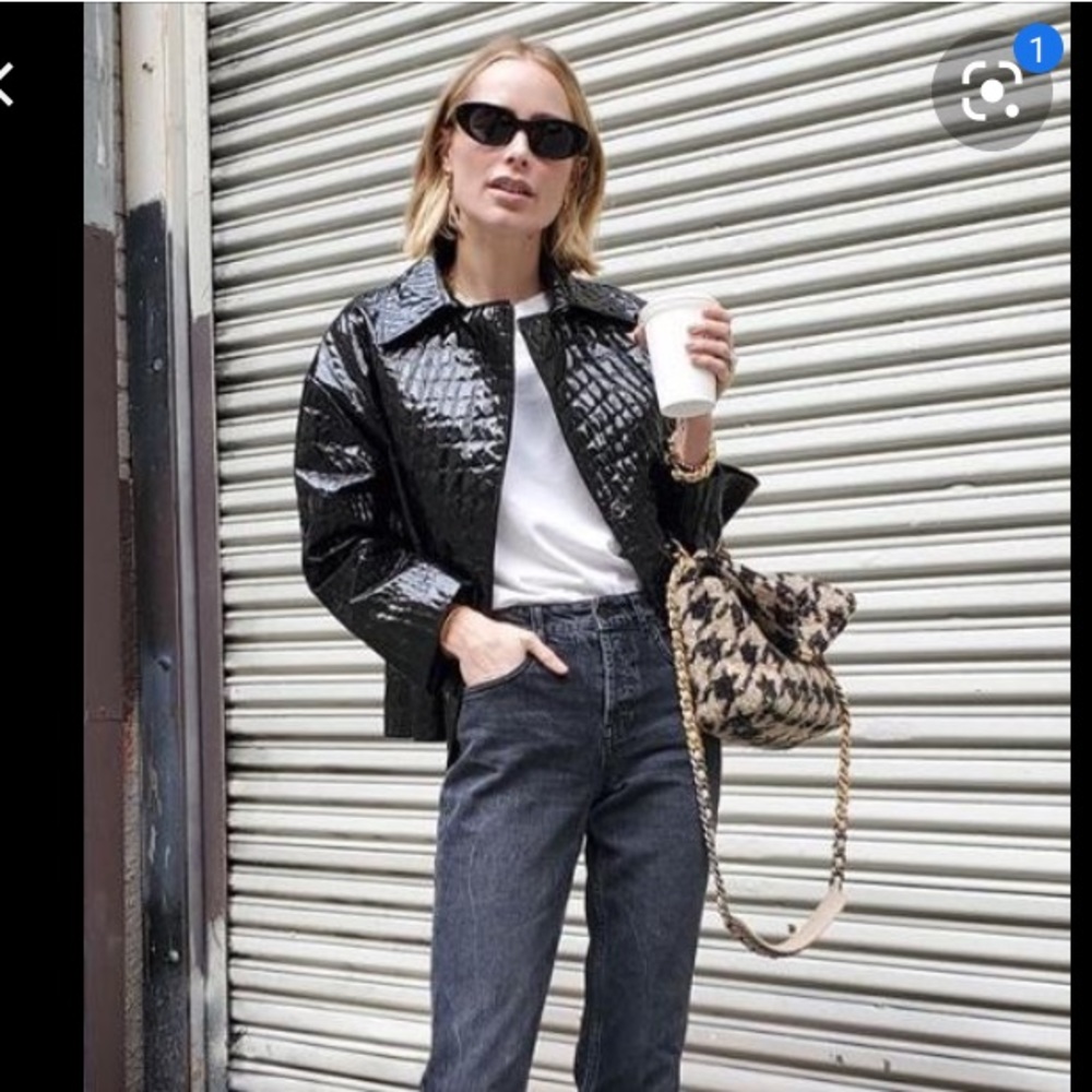 ANINE BING Kate Jean in Charcoal